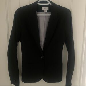 Black Blazer Suzy Shier lapels single button front x small